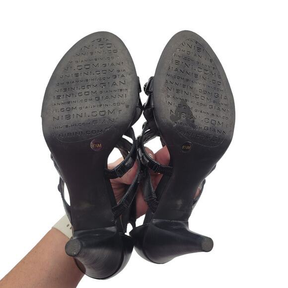 Giani Benni Studded Strappy Heal Brighton 001 Sz‎ 8.5M - Picture 9 of 13